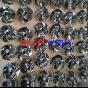 Stainless steel precision impeller and Brake pads
